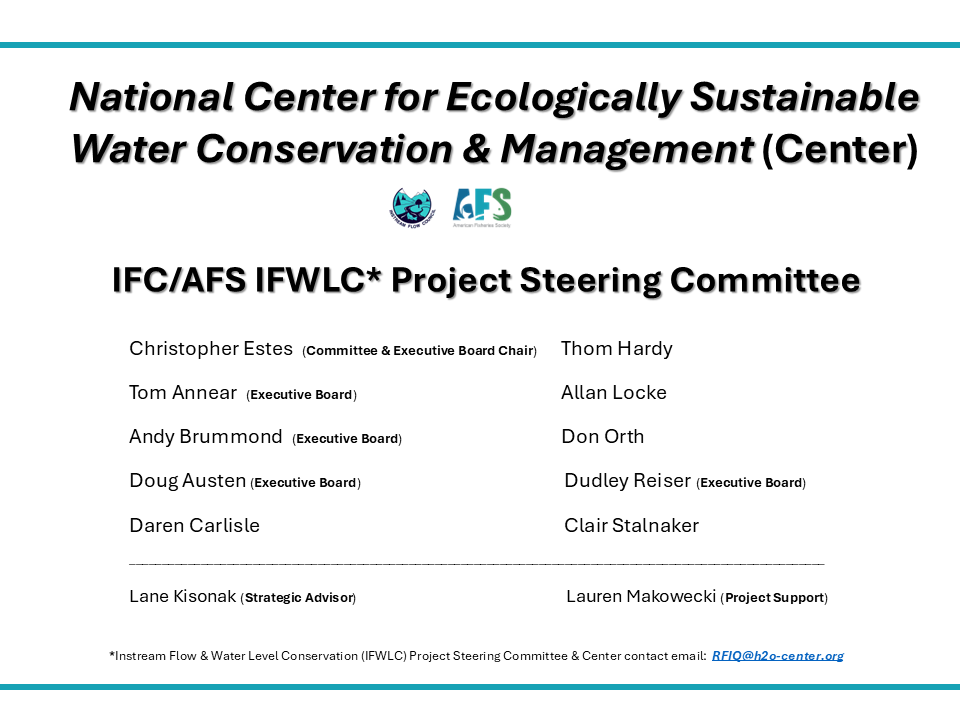 IFWLC Steering Committee